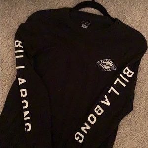 Billabong black long sleeve